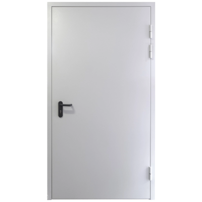 Дверь противопожарная 2080*1070 мм (Правое открывание, цвет RAL 7035)